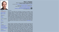 Desktop Screenshot of fossen.biz