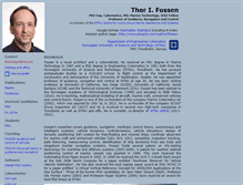 Tablet Screenshot of fossen.biz